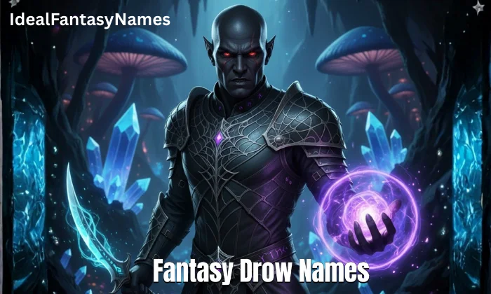 Fantasy Drow Names Fantasy Drow Names