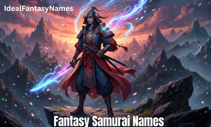 Scottish Family Name Generator Fantasy Samurai Names