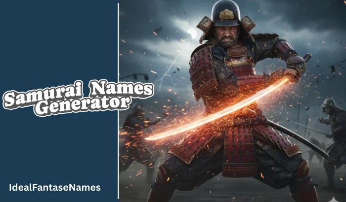 Samurai Names Generator