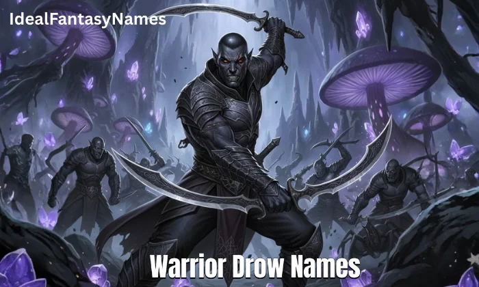 Warrior Drow Names Warrior Drow Names