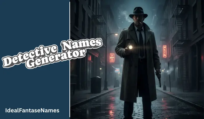 Detective Names Generator