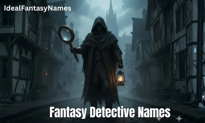 Fantasy Detective Names Fantasy Detective Names