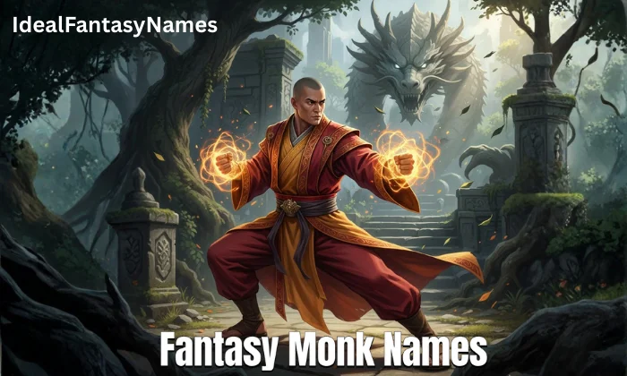 Fantasy Monk Names