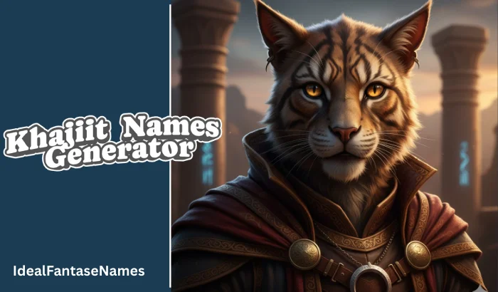 Khajiit Names Generator