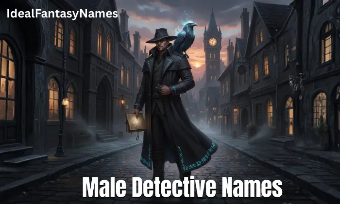 Male Detective Names Male Detective Names