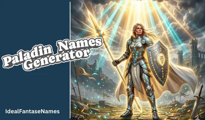 Paladin Names Generator