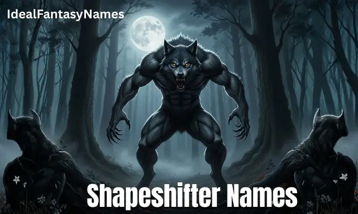 Shapeshifter Names Female