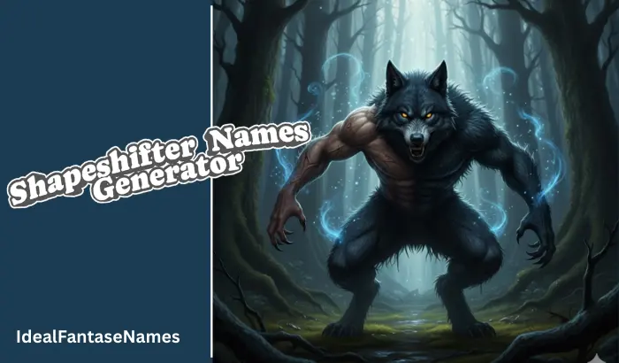 Shapeshifter Names Generator