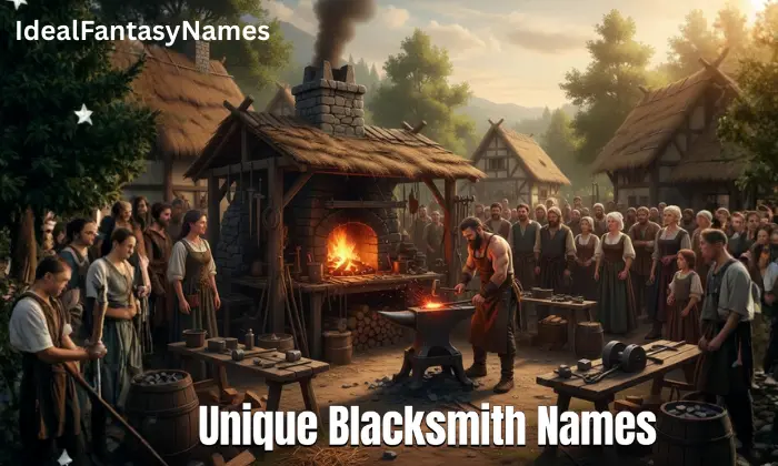 Unique Blacksmith Names