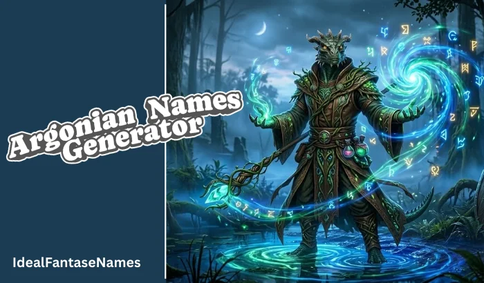 Argonian Names Generator