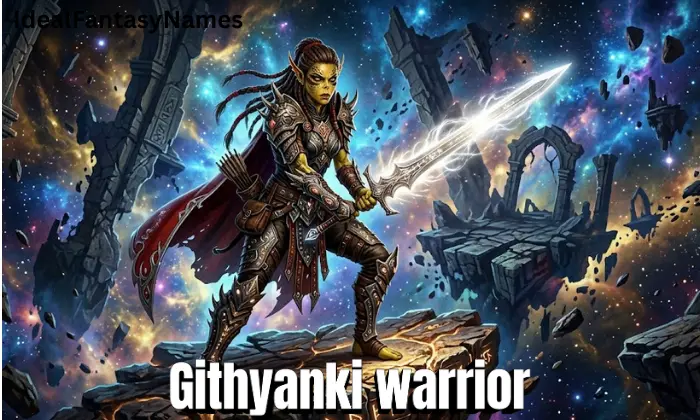 Githyanki warrior Names