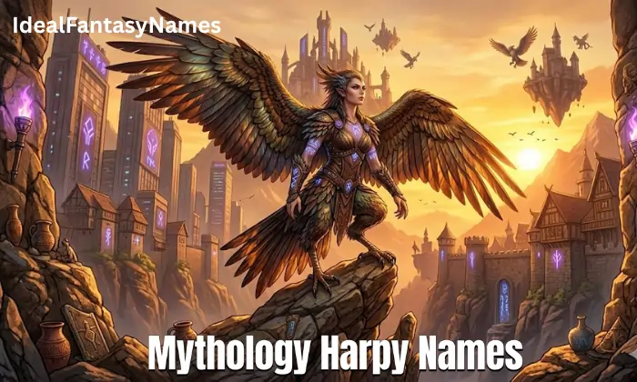 Harpy Names in Mythology