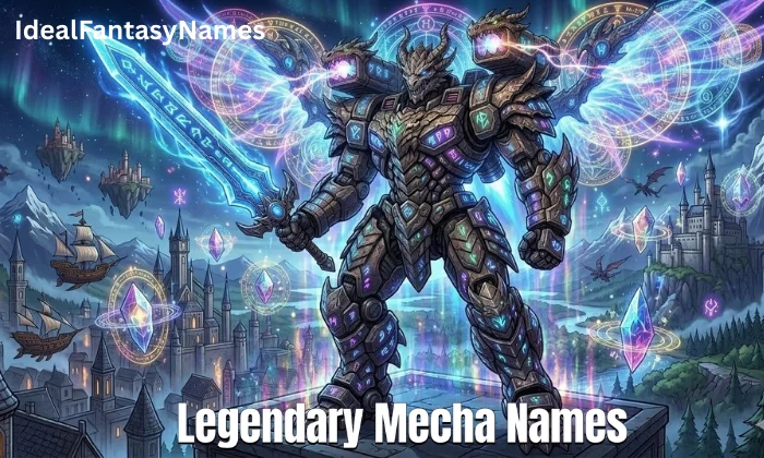 Legendary Mecha Names