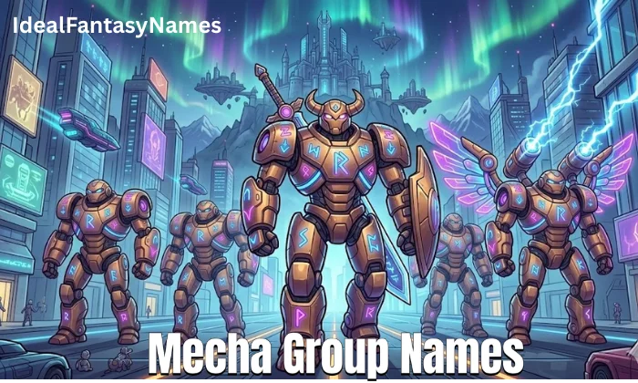 Mecha Group Names