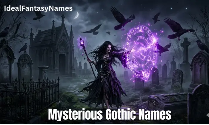 Mysterious Gothic Names Mysterious Gothic Names