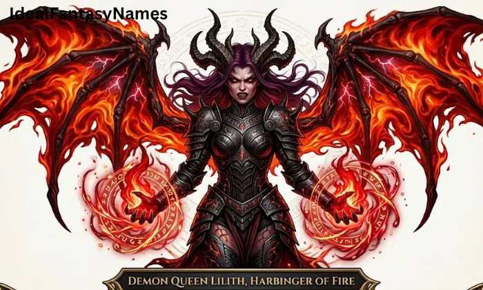 Unique Succubus Names 