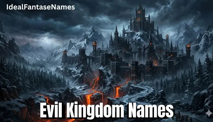 Evil Kingdom Names Evil Kingdom Names