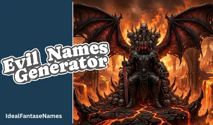 Evil Names Generator
