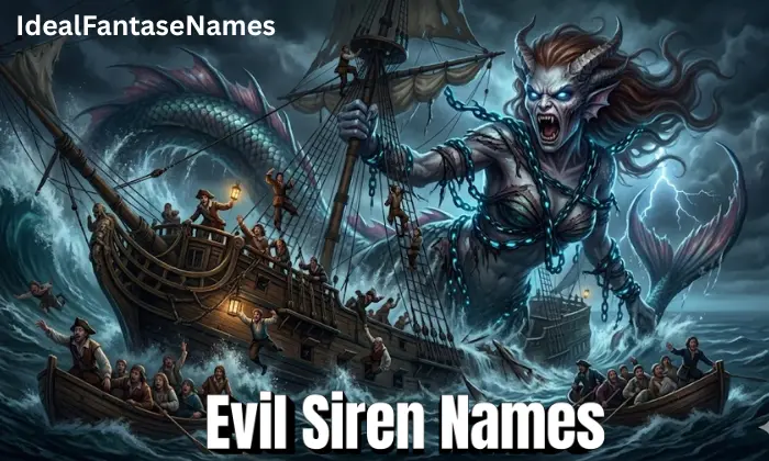 Evil Siren Names Evil Siren Names