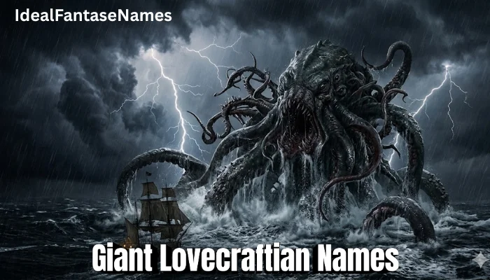 Giant Lovecraftian Names