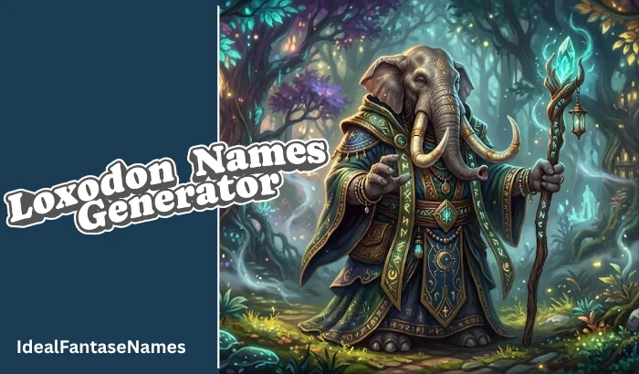 Loxodon Names Generator
