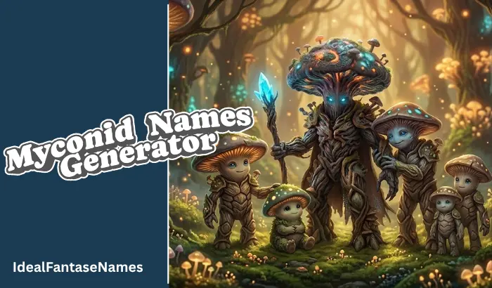 Myconid Names Generator