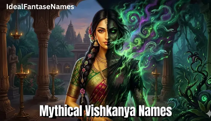 Mythical Vishkanya Names Mythical Vishkanya Names