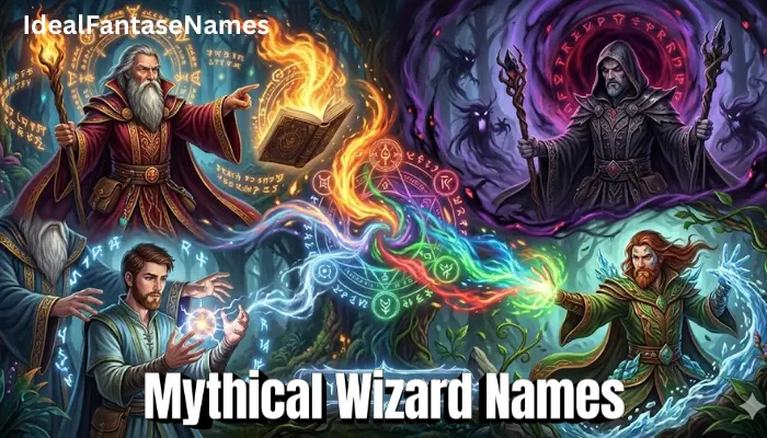 Mythical Wizard Names