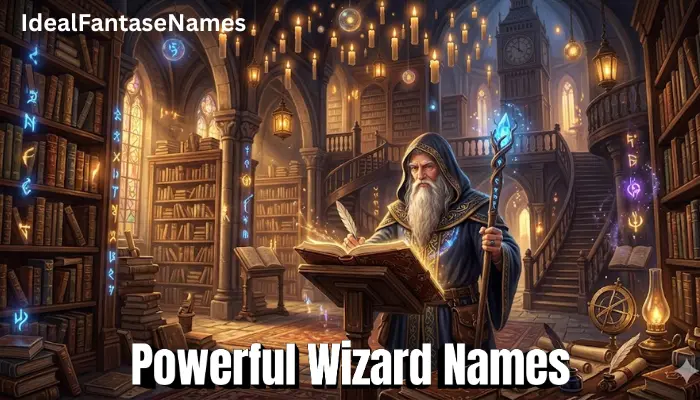Powerful Wizard Names