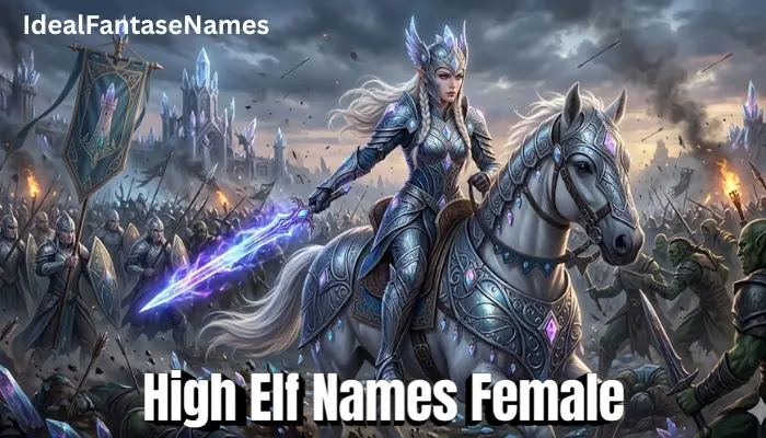 High Elf Names Female
