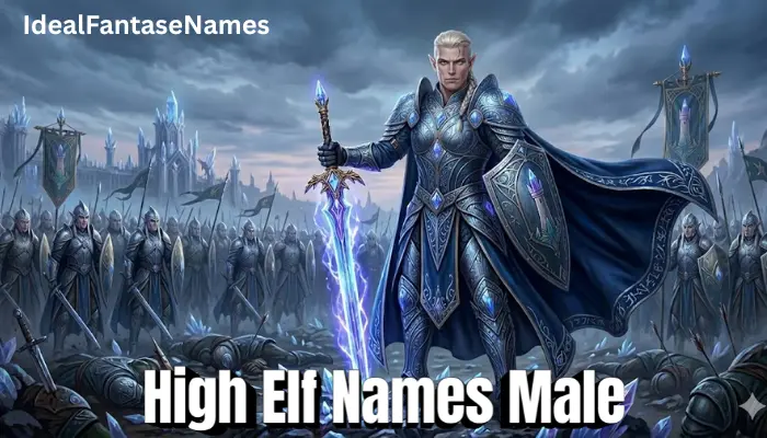 High Elf Names Male