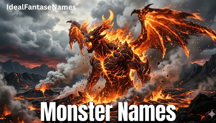 Monster Names Boys Monster Names Boys