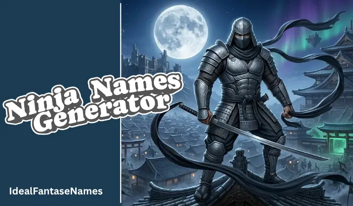 Ninja Names Generator