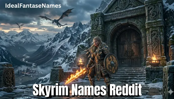 Skyrim Names Reddit