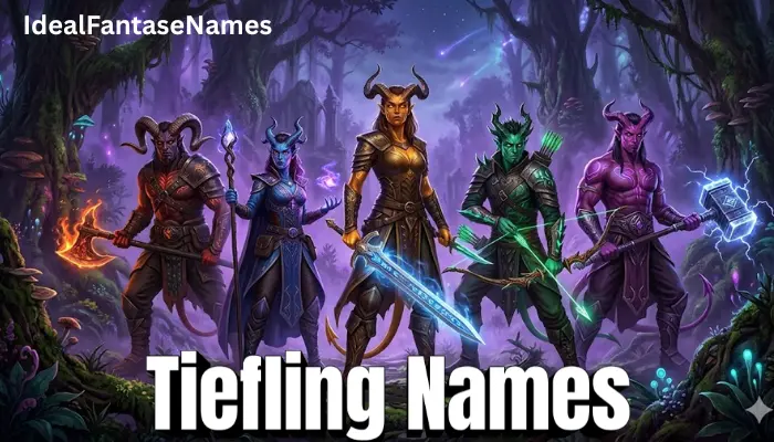 Evil Tiefling Names Evil Tiefling Names