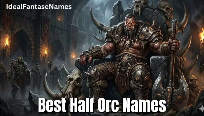 Best Half Orc Names