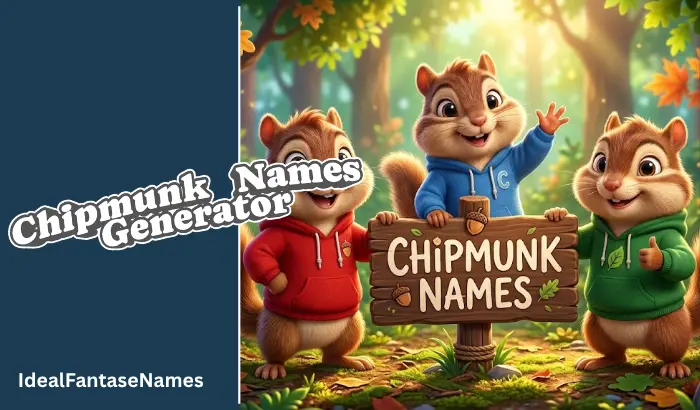 Chipmunk Name Generator