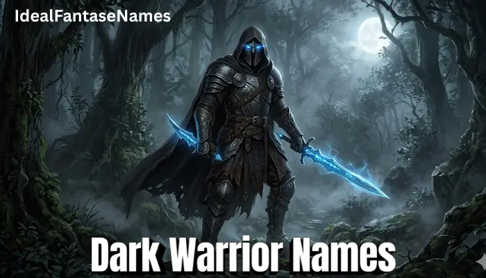 Dark Warrior Names