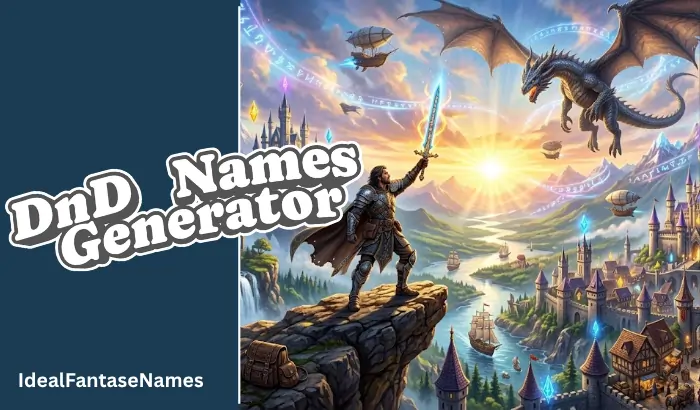 DnD Name Generator DnD Name Generator