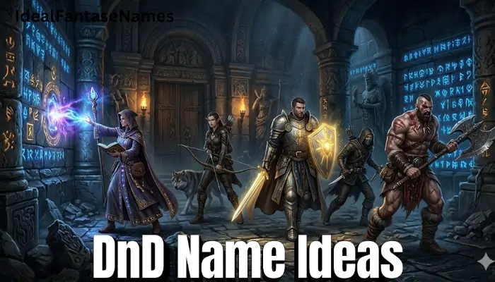 DnD Name Ideas DnD Name Ideas