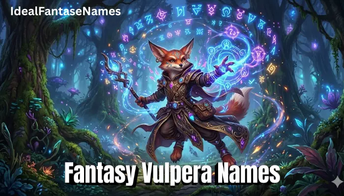 Fantasy Vulpera Names Fantasy Vulpera Names