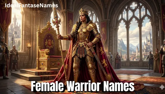 Female Warrior Names