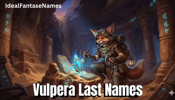 Vulpera Last Names Vulpera Last Names