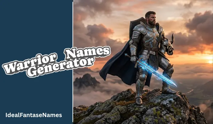 Warrior Name Generator