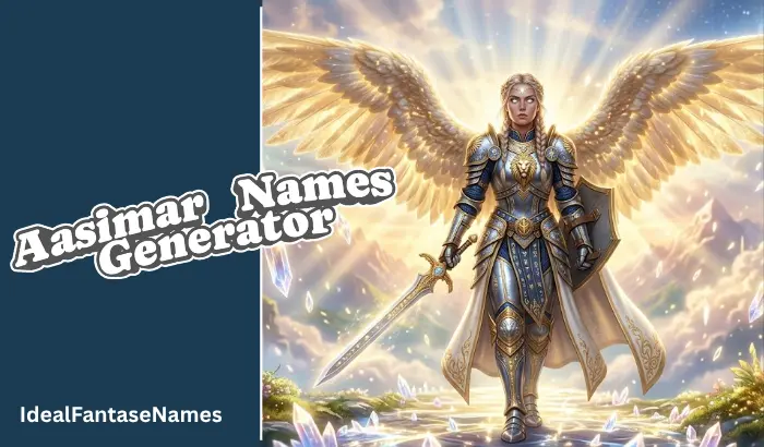 Aasimar Names Generator