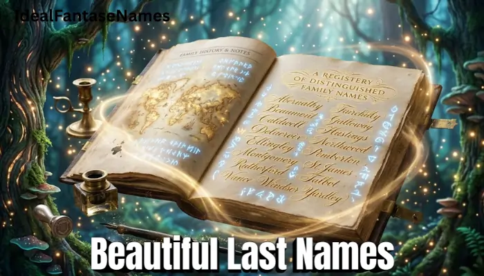 Beautiful Last Names Fantasy