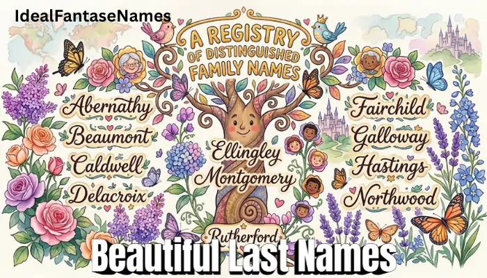 Beautiful Last Names for Boys
