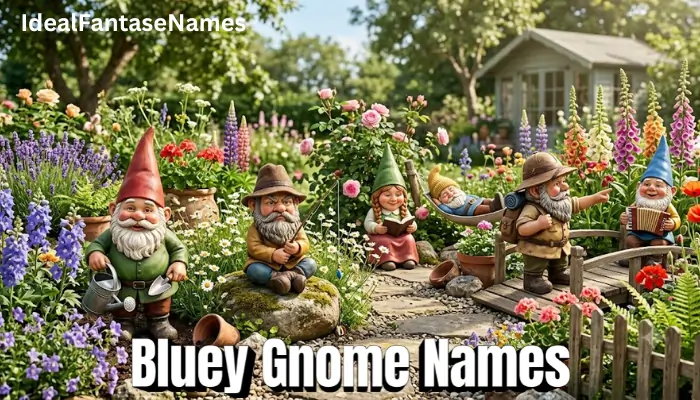 Bluey Gnome Names Bluey Gnome Names