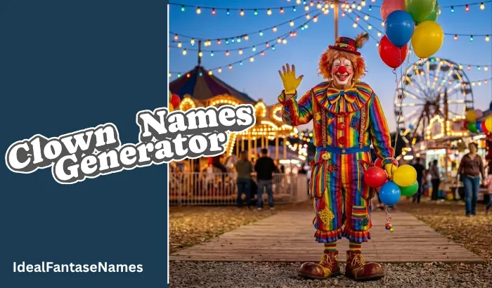 Clown Names Generator Clown Names Generator