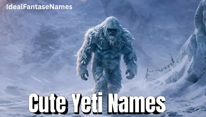 Cute Yeti Names Cute Yeti Names